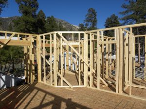 Luxury Home in Flagstaff Wooden Frame & Floor