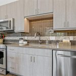 Flagstaff Modern Kitchen with Grey Countertops & Cabinetry
