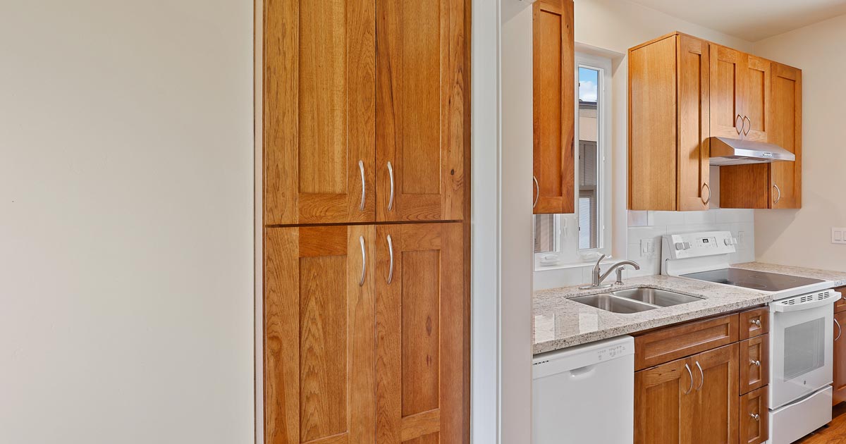 Mother-in-law suite with small kitchenette
