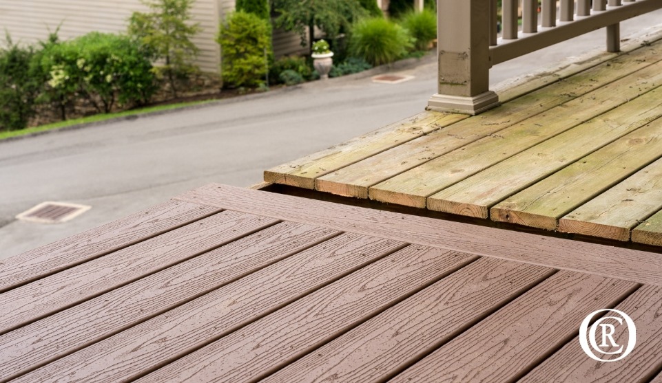 Pressure treated wood and composite wood